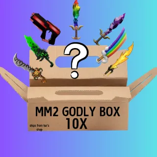 mm2 godly box 10x - no dupes