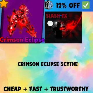 CRIMSON ECLIPSE SCYTHE - BLADEBALL