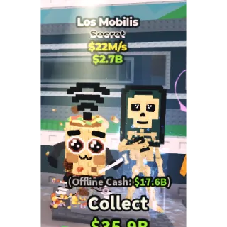 los mobilis - steal a brainrot - 22M/S 