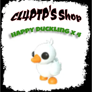 Happy Duckling x 4