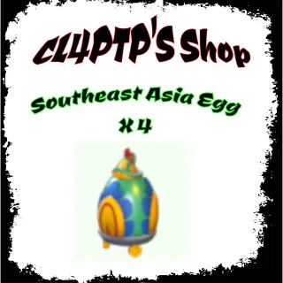 Adopt Me 4 x Southeast Asia Egg's