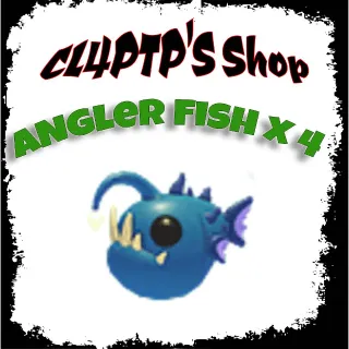 Angler Fish x 4