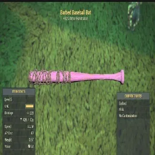 Level 5 Pink Baseball Bat