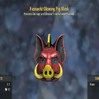 Glowing PIG Mask