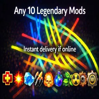 Any 10 Legendary Mods
