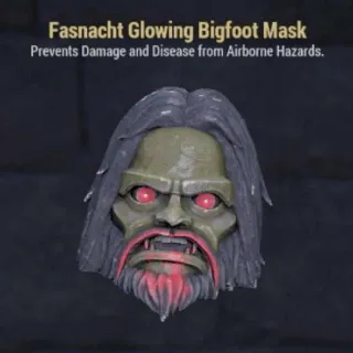 Glowing BIGFOOT Mask
