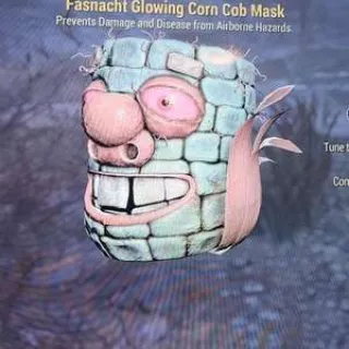 Glowing Corn Mask