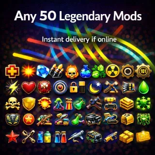 🔰 ANY 50 LEGENDARY MODS
