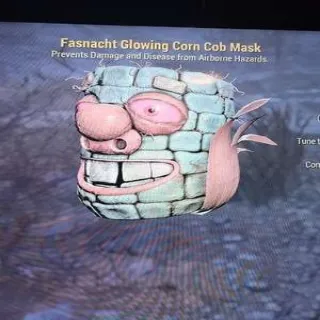 Glowing Corn Mask
