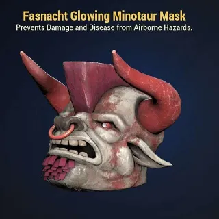 Glowing MINOTAUR Mask