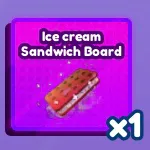 Ice Cream Sandwich Board