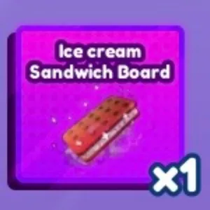 Ice Cream Sandwich Board