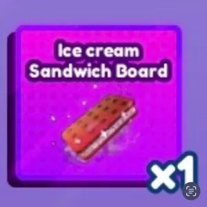 Ice Cream Sandwich Board