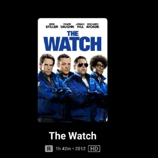 The Watch HD MA