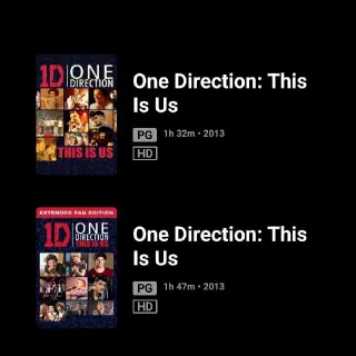 One Direction: This Is Us HD MA