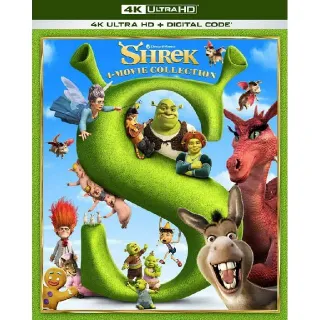 Shrek 4-Movie Collection 4K MA