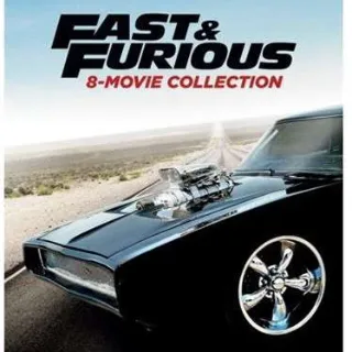 Fast And Furios 8-Movie Collection HD MA