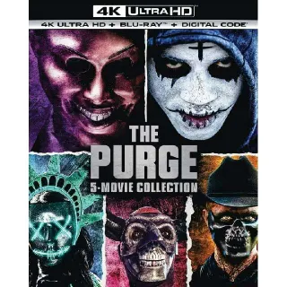The Purge Collection 5-Movie Collection 4K MA