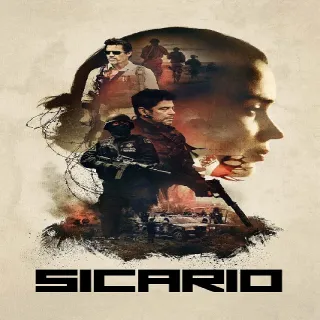 Sicario 4K Vudu Or ITunes Lionsgate