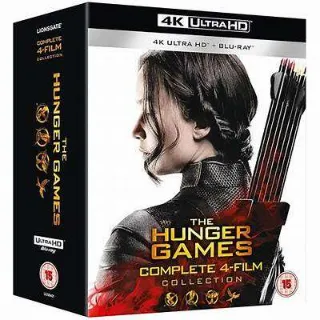 The Hunger Games 4-Movie Collection 4K Lionsgate Vudu