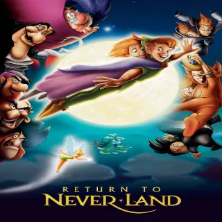 Return to Never Land HD MA Peter Pan