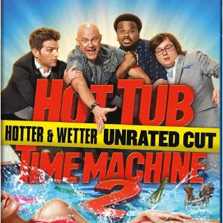 Hot Tub Time Machine 2 HD Paramount Vudu Or ITunes