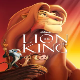 The Lion King Animated 4K MA