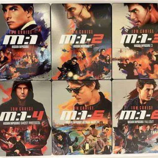 Mission: Impossible Collection (1-6) 4K Vudu Or ITunes Paramount