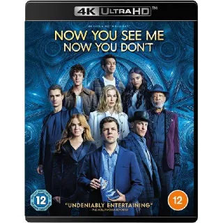 Now You See Me Now You Don’t  4K Lionsgate Vudu Or ITunes