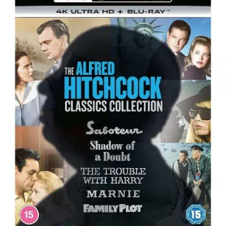 Alfred Hitchcock Classics Collection 4K MA