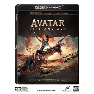 Avatar: Fire and Ash 4K MA