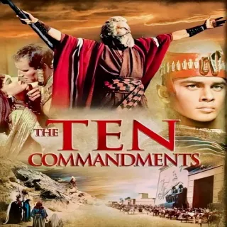 The Ten Commandments 4K Paramount Vudu