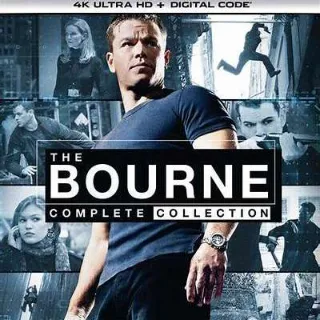 The Bourne Complete Collection 4K MA