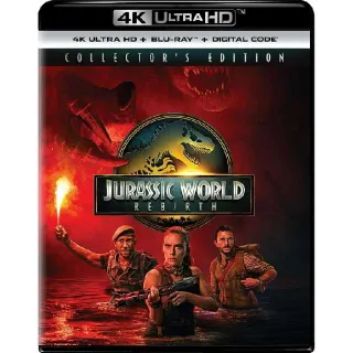Jurassic World Rebirth 4K MA