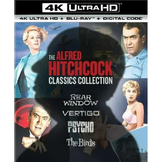 Alfred Hitchcock Classics Collection Vol 1 4K MA