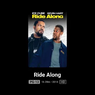 Ride Along HD MA