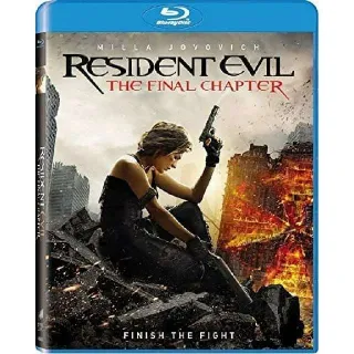 Resident Evil Final Chapter HD MA