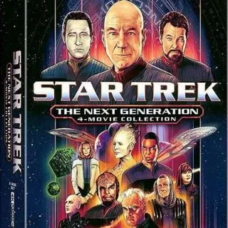 Star Trek The Next Generation 4-Movie Collection 4K Vudu Or ITunes Paramount