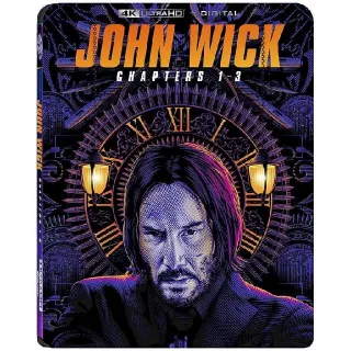 John Wick Chapters 1-3 4K MA