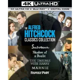 Alfred Hitchcock Classics Collection Vol 2 4K MA