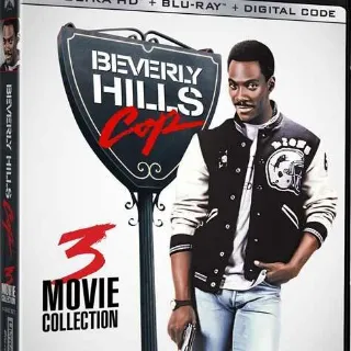 Beverly Hills Cop Trilogy 4K Paramount Vudu Or ITunes