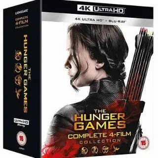 The Hunger Games 4-Movie Collection HD Maybe 4K Vudu