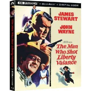 The Man Who Shot Liberty Valance 4K Paramount Vudu Or ITunes