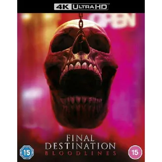Final Destination Bloodlines 4K MA