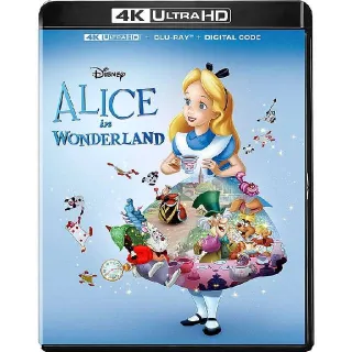 Alice in Wonderland 4K MA