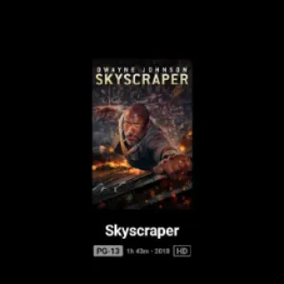 Skyscraper HD MA