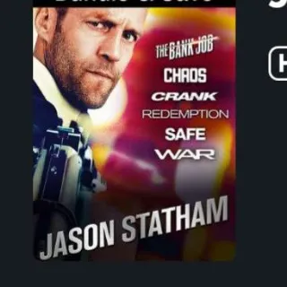 Jason Statham 6-Film Collection HD Vudu (Bank Job/Chaos/Crank/Redemption/Safe/War)