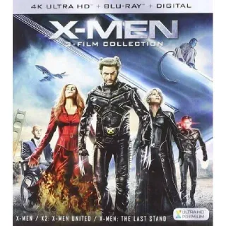 X-Men Trilogy 4K MA Original 3-Movie Collection