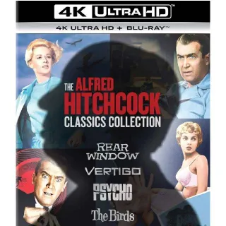 Alfred Hitchcock Classics Collection 4K MA