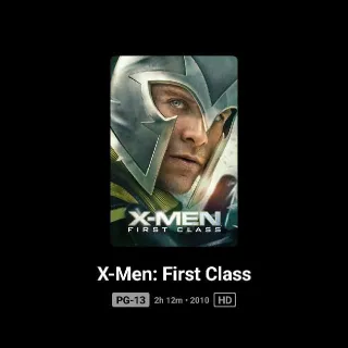 X-Men First Class HD MA